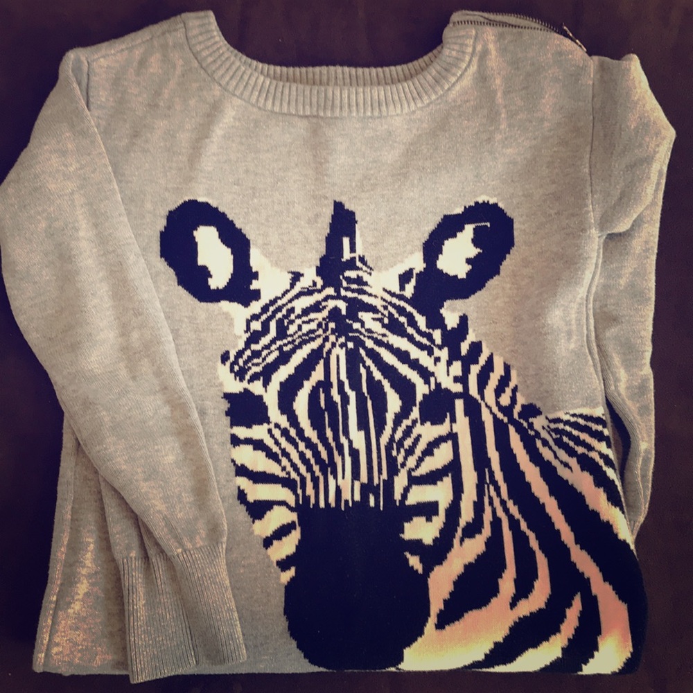 Gap Kids Zebra sweater